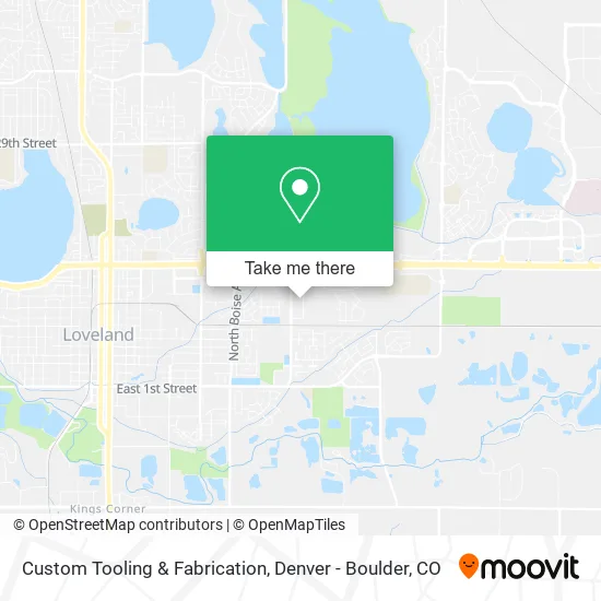 Custom Tooling & Fabrication map
