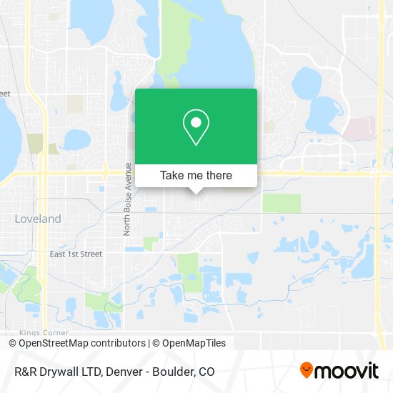 R&R Drywall LTD map