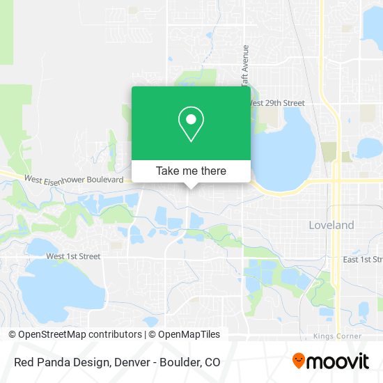 Red Panda Design map