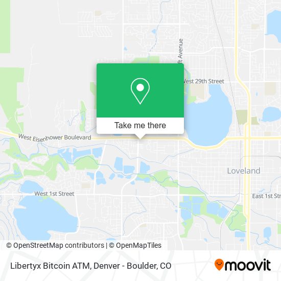 Libertyx Bitcoin ATM map