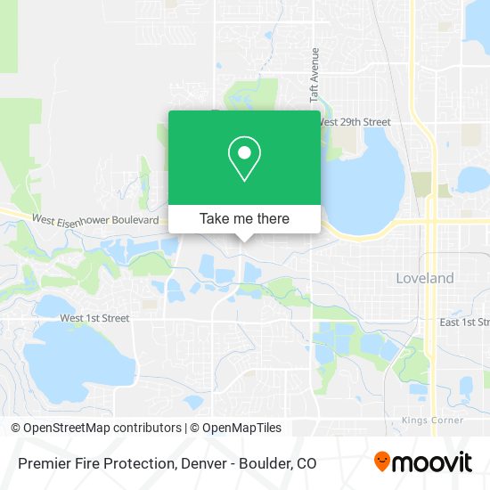 Premier Fire Protection map