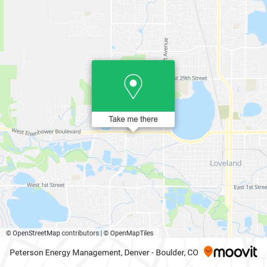 Peterson Energy Management map