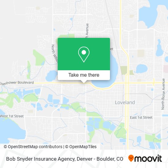Bob Snyder Insurance Agency map