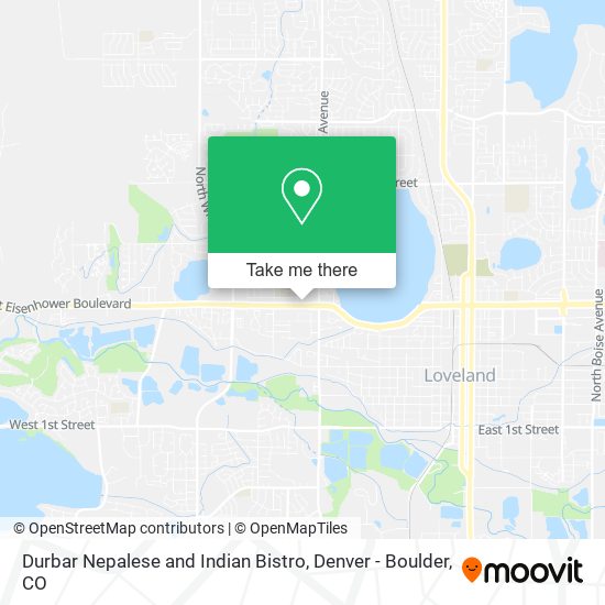 Durbar Nepalese and Indian Bistro map