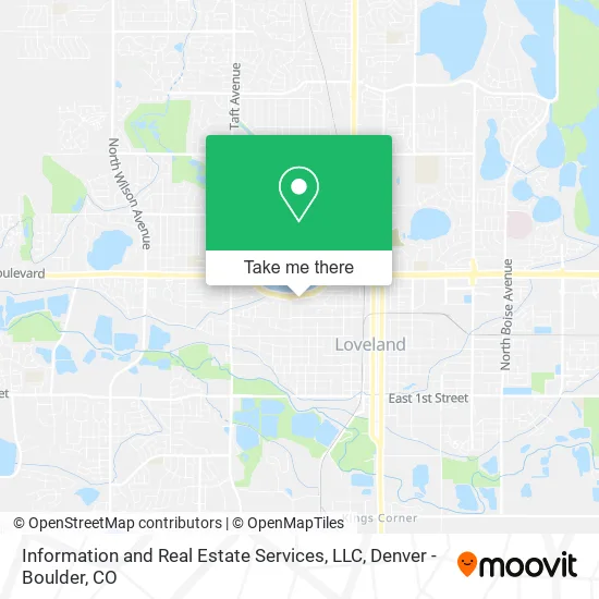 Information and Real Estate Services, LLC map