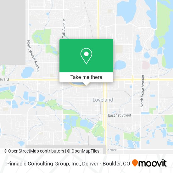 Mapa de Pinnacle Consulting Group, Inc.