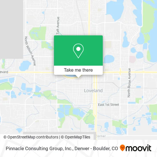 Pinnacle Consulting Group, Inc. map