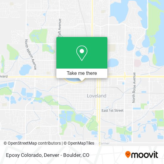 Epoxy Colorado map
