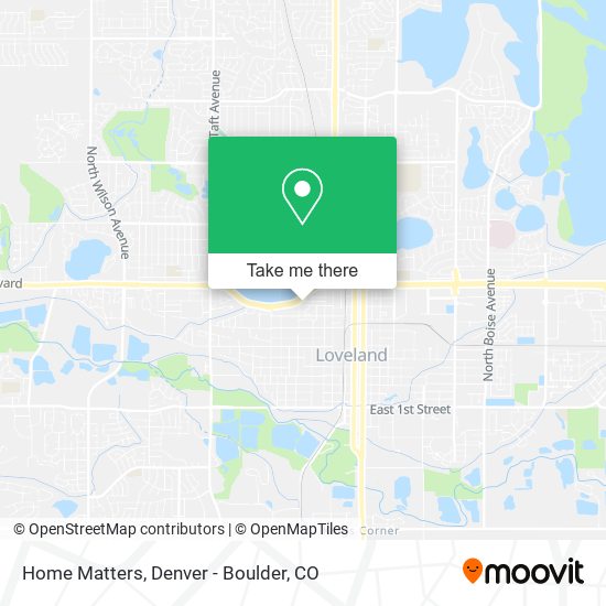 Home Matters map