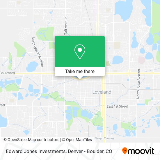 Mapa de Edward Jones Investments