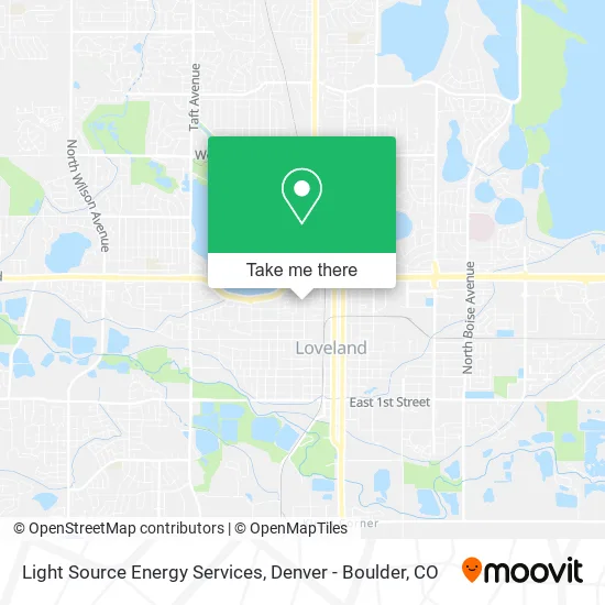 Light Source Energy Services map