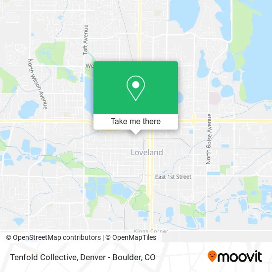 Tenfold Collective map