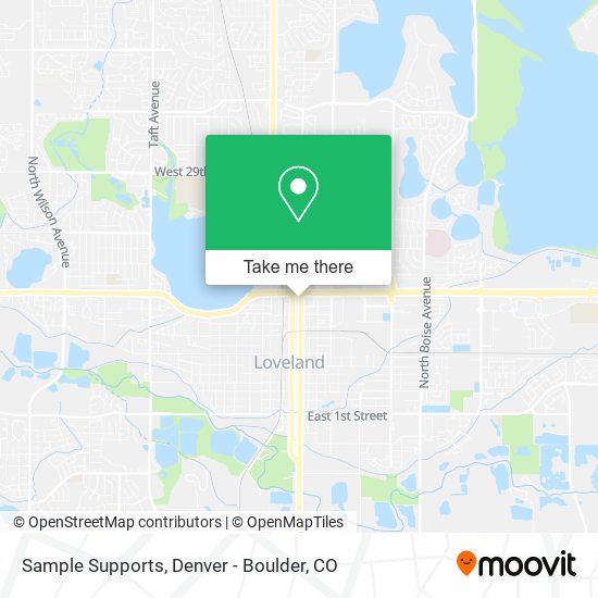 Sample Supports map