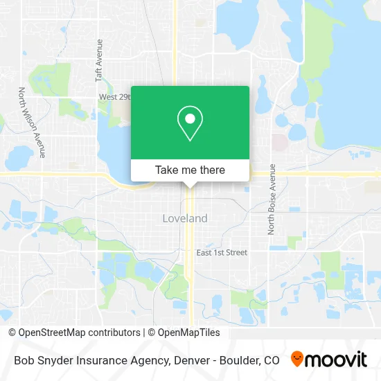 Bob Snyder Insurance Agency map
