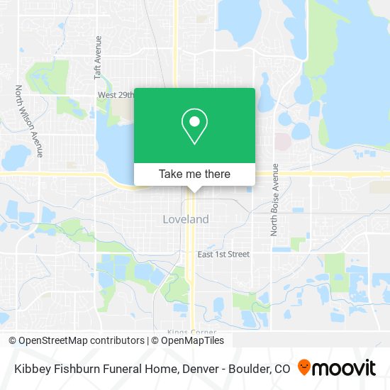 Mapa de Kibbey Fishburn Funeral Home