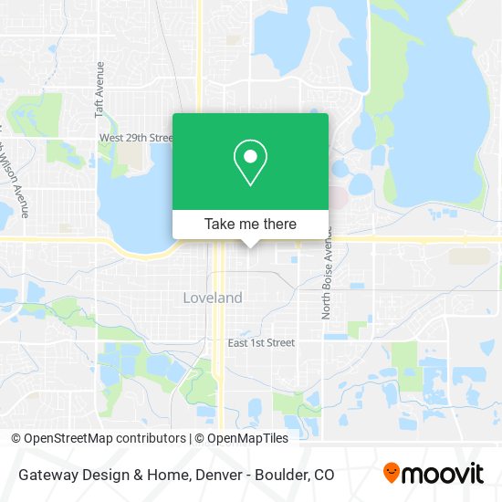 Gateway Design & Home map
