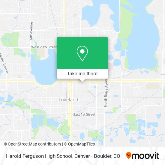 Harold Ferguson High School map