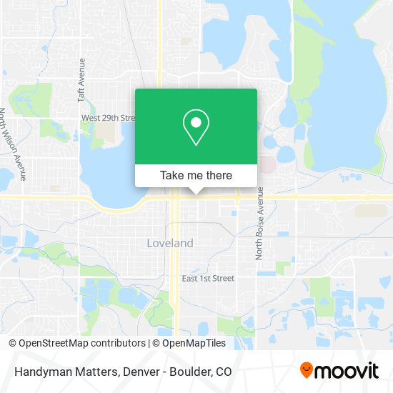Mapa de Handyman Matters
