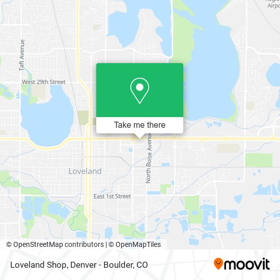 Mapa de Loveland Shop