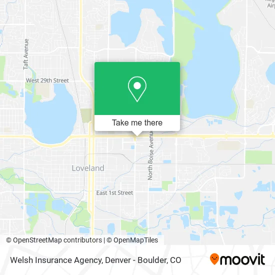 Welsh Insurance Agency map