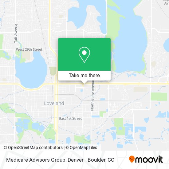 Medicare Advisors Group map