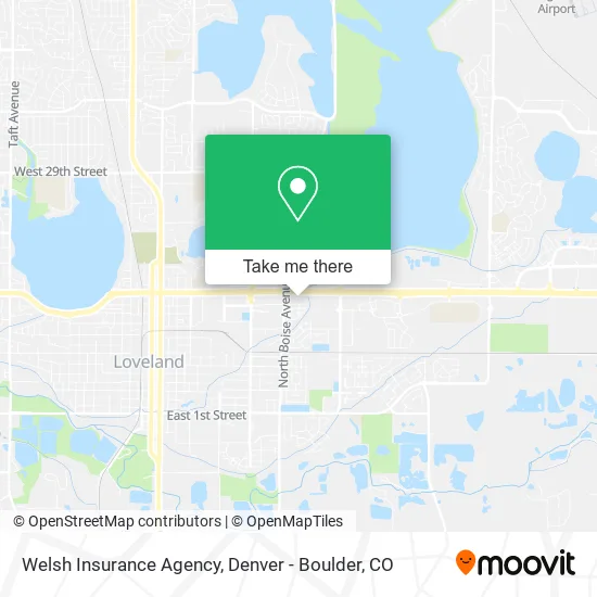 Welsh Insurance Agency map