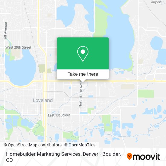 Homebuilder Marketing Services map