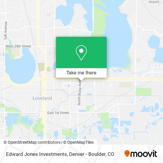 Mapa de Edward Jones Investments