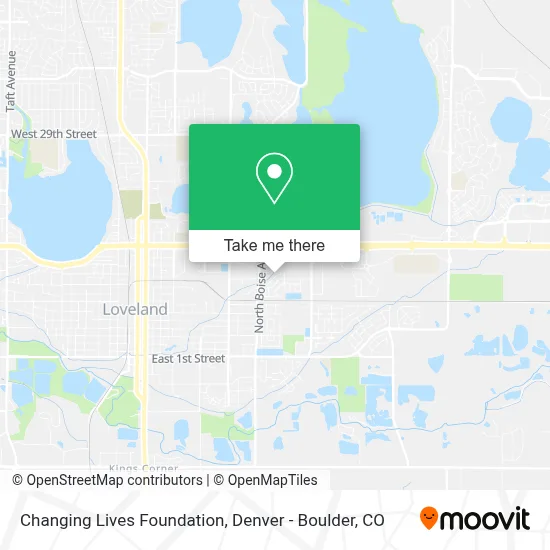 Changing Lives Foundation map