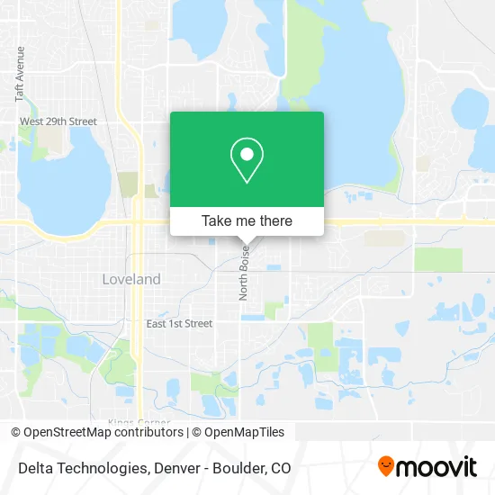 Delta Technologies map