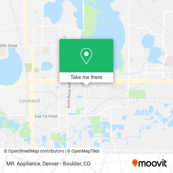 MR. Appliance map