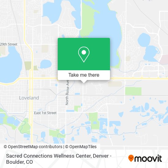 Sacred Connections Wellness Center map