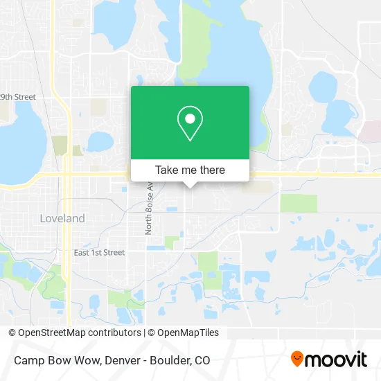 Camp Bow Wow map