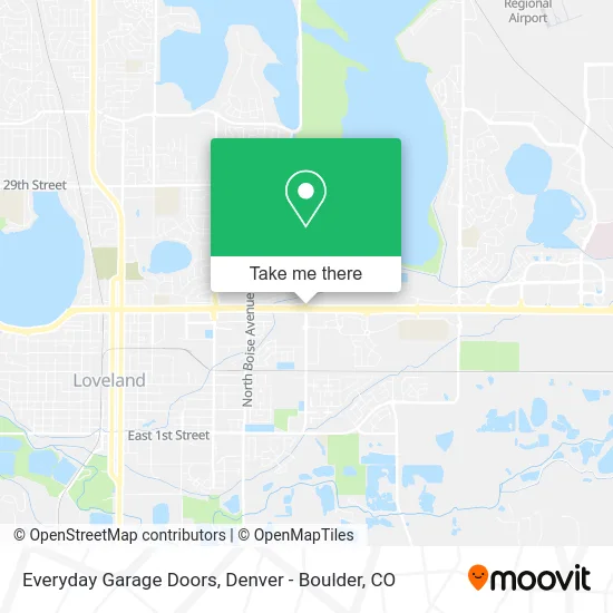 Everyday Garage Doors map