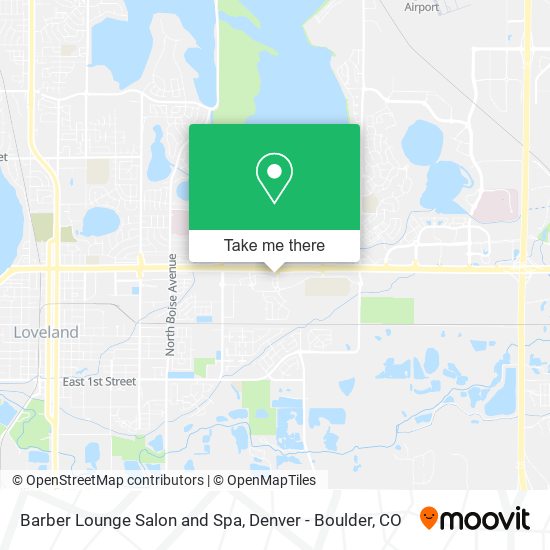 Barber Lounge Salon and Spa map
