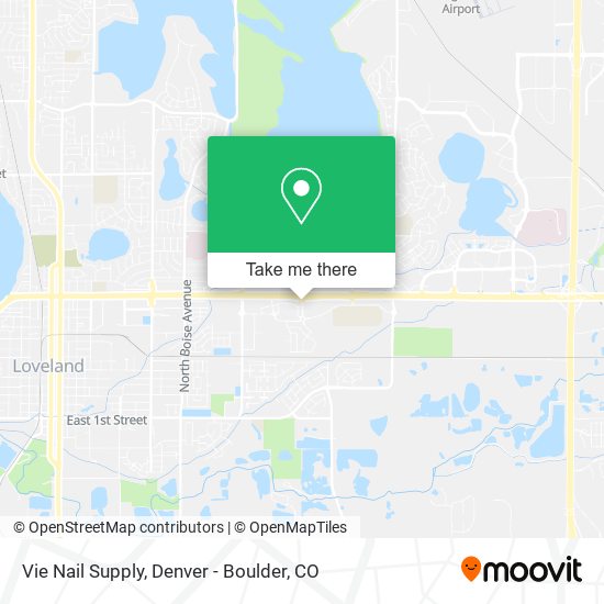 Mapa de Vie Nail Supply