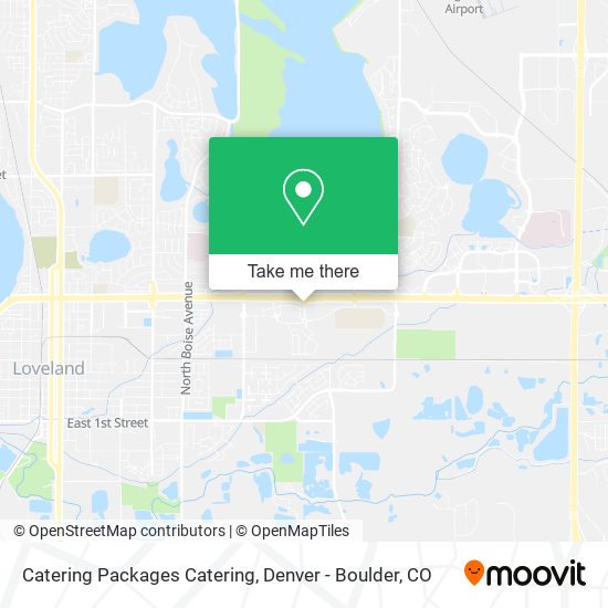 Catering Packages Catering map