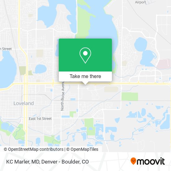 KC Marler, MD map