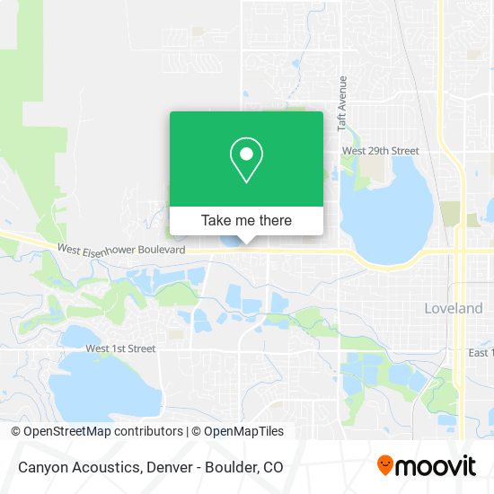 Canyon Acoustics map