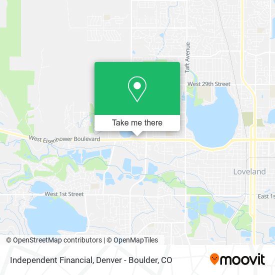 Independent Financial map