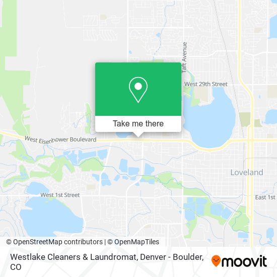 Mapa de Westlake Cleaners & Laundromat