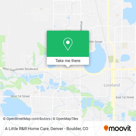 A Little R&R Home Care map