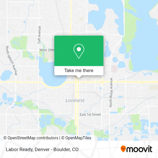 Labor Ready map