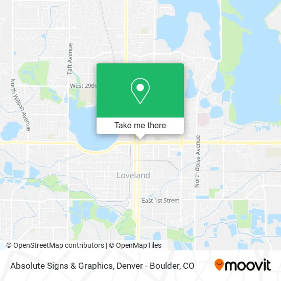 Absolute Signs & Graphics map