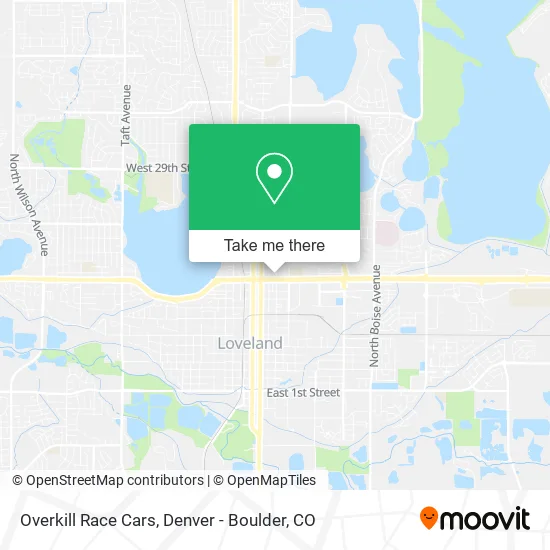 Overkill Race Cars map