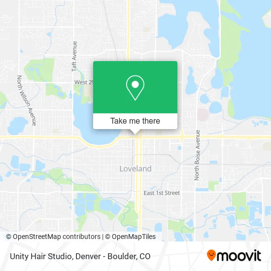 Unity Hair Studio map