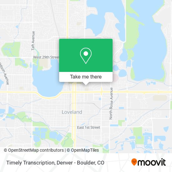Mapa de Timely Transcription