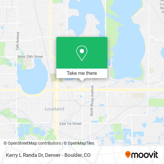 Kerry L Randa Dr map