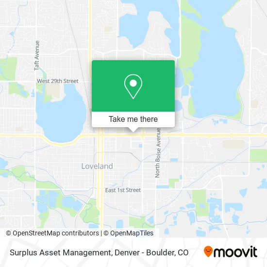 Surplus Asset Management map