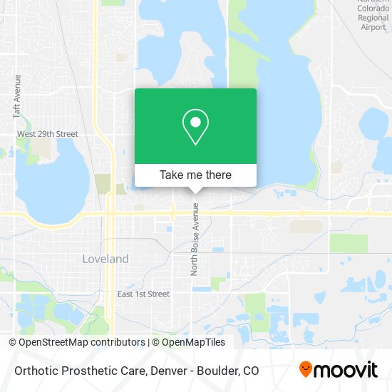Mapa de Orthotic Prosthetic Care